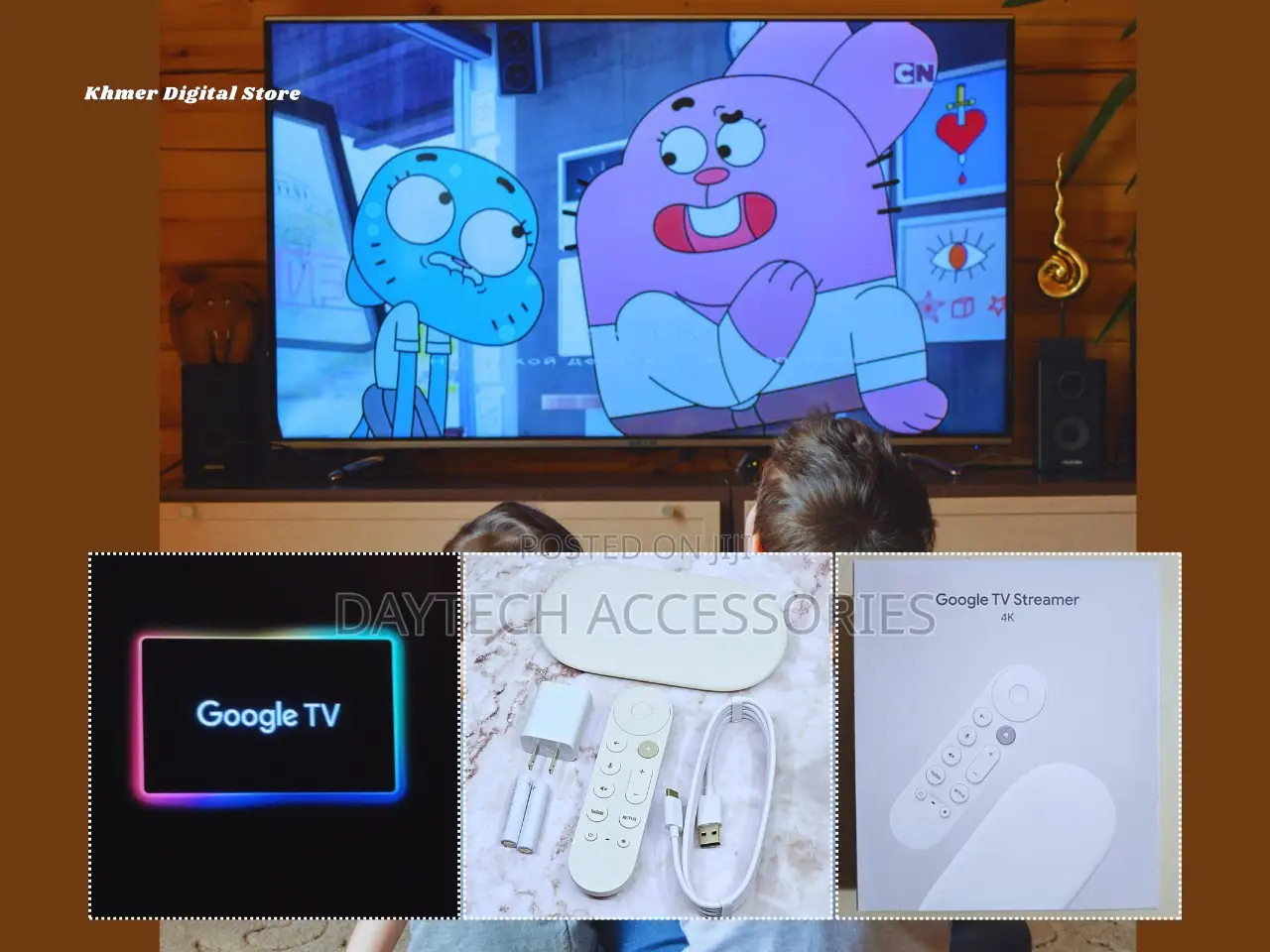 The Google TV Streamer 32GB and 4GB of RAM Streaming Box.