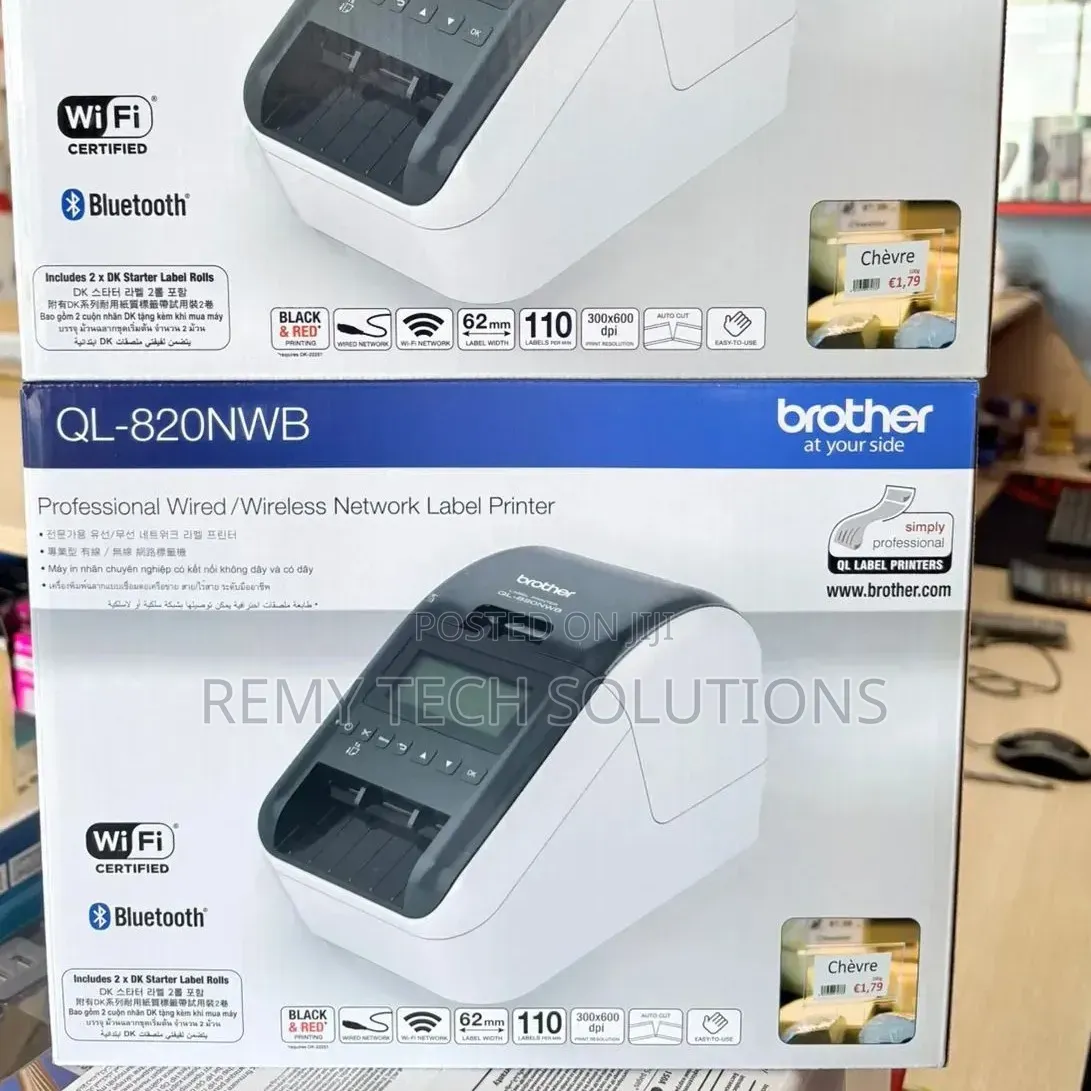 Brother QL-820NWB Label Printer