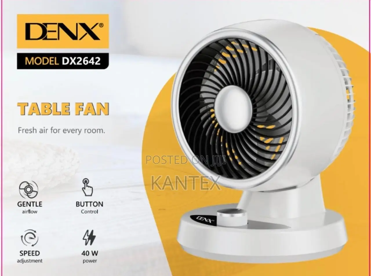 Denx DX2642 Table Fan