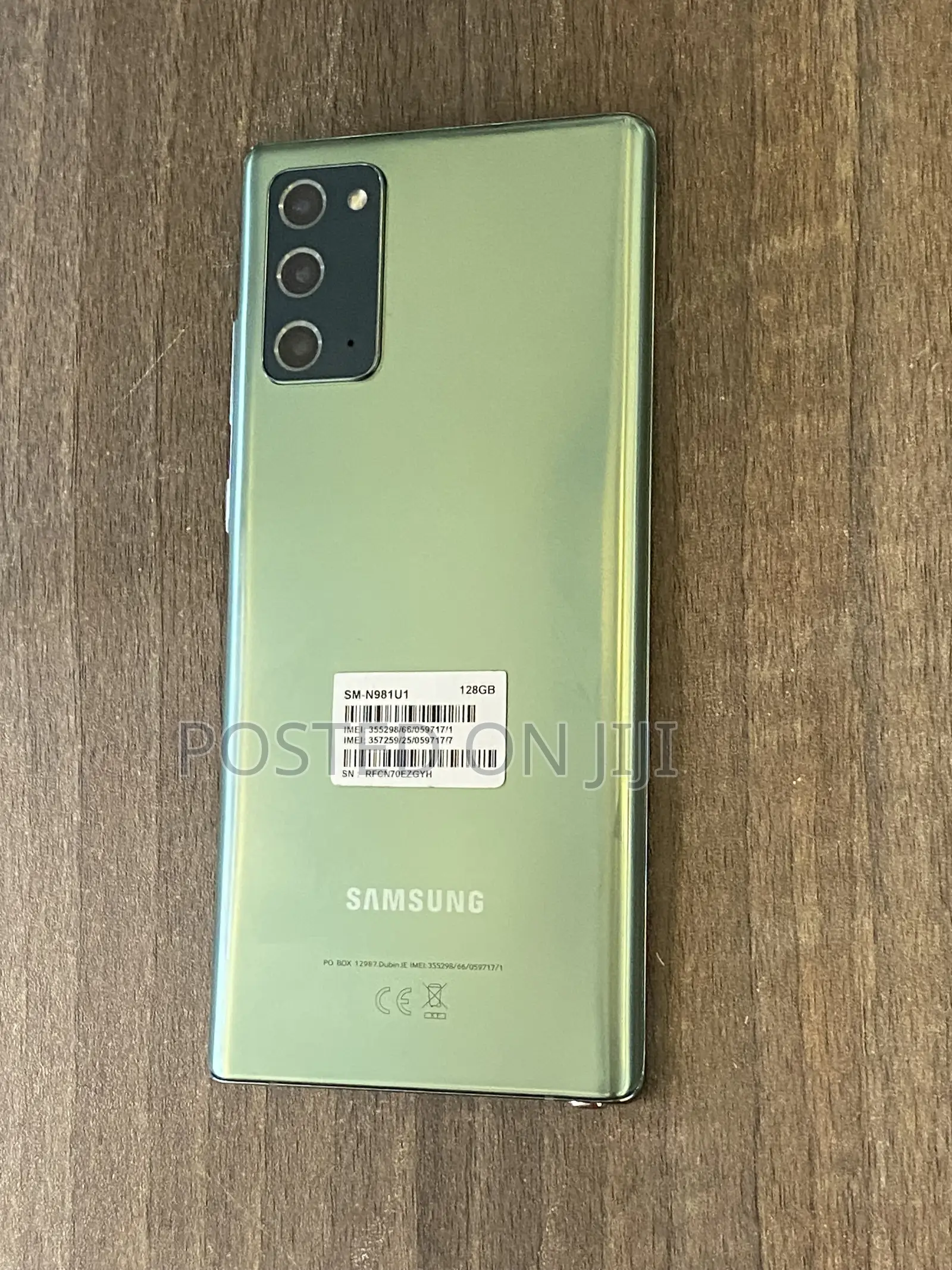 Samsung Galaxy Note 20 5G 128 GB Green