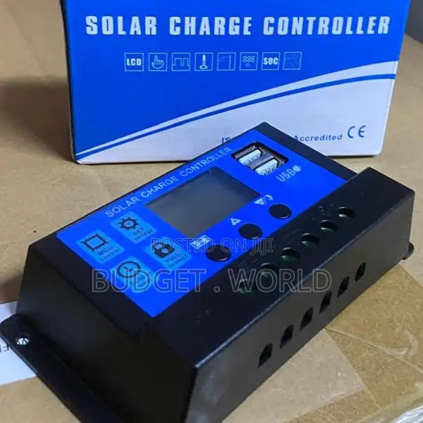 . 30A Solar Panel Regulator PWM Controller 12V 24V