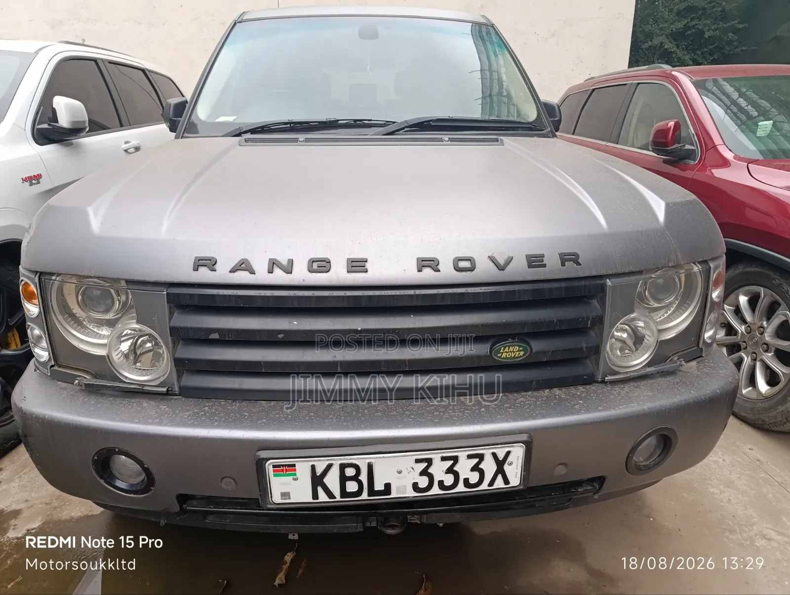 Land Rover Range Rover HSE 2004 Gray
