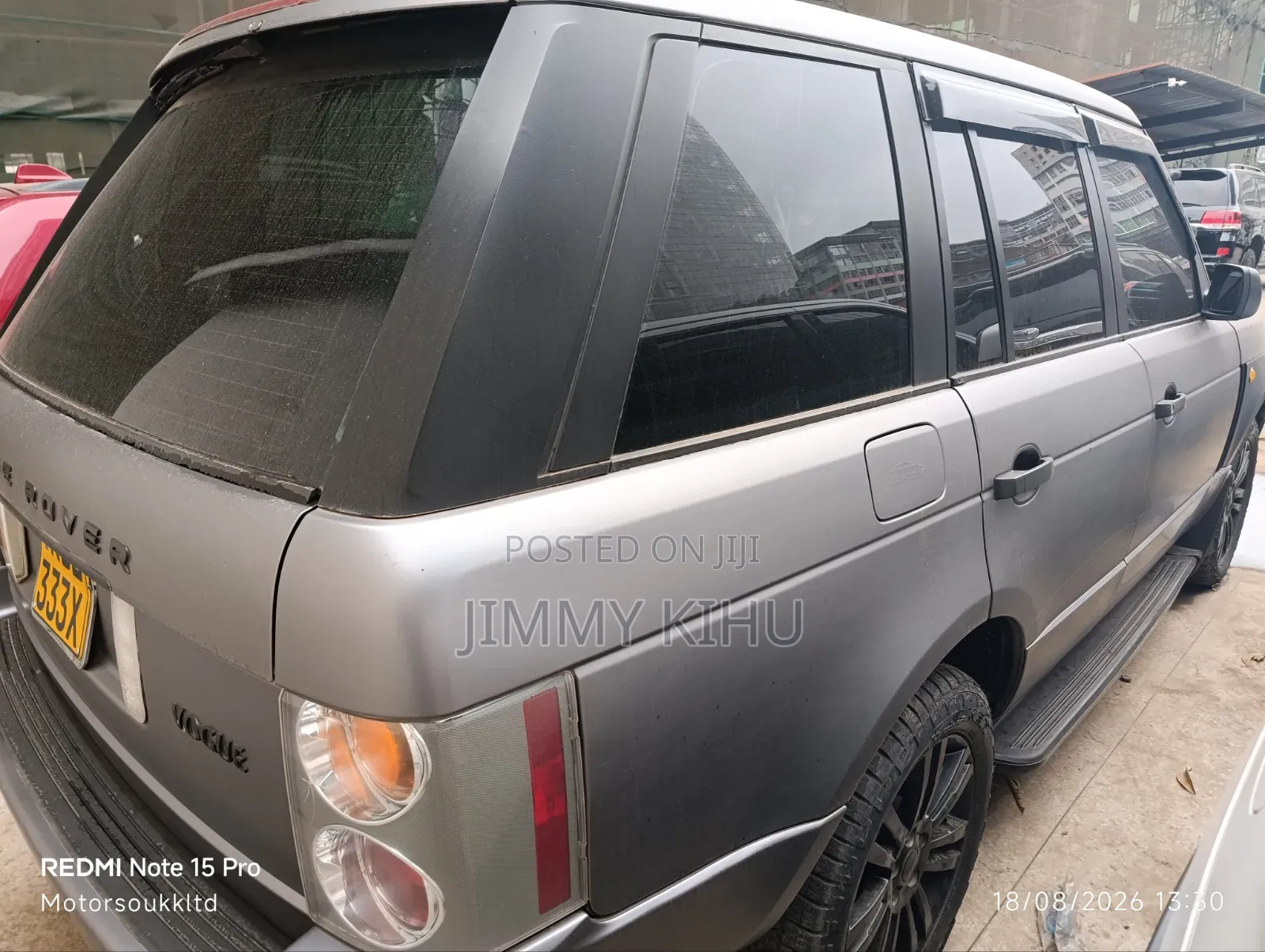 Land Rover Range Rover HSE 2004 Gray