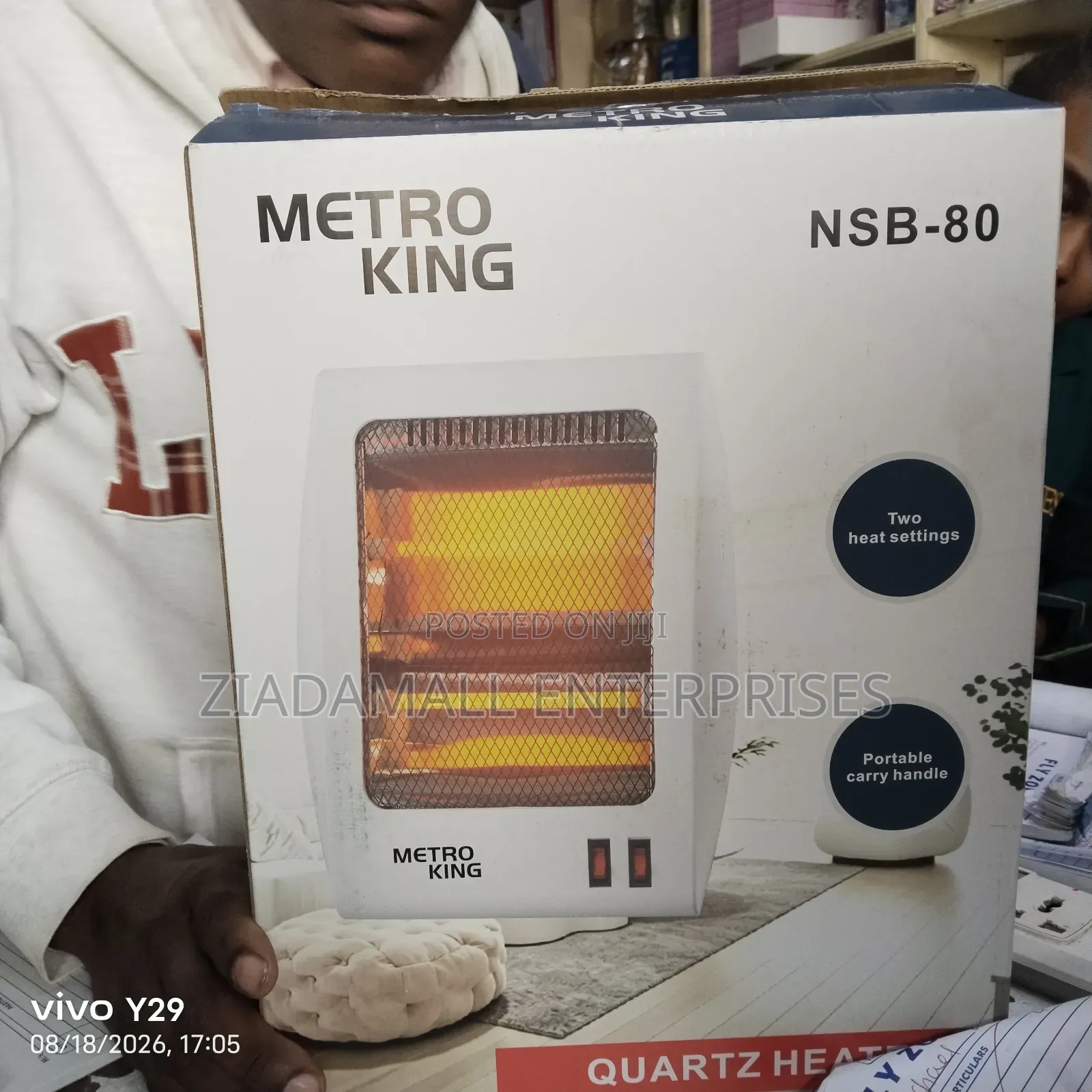 With 2setting Moder Room Heater for Cold Weather