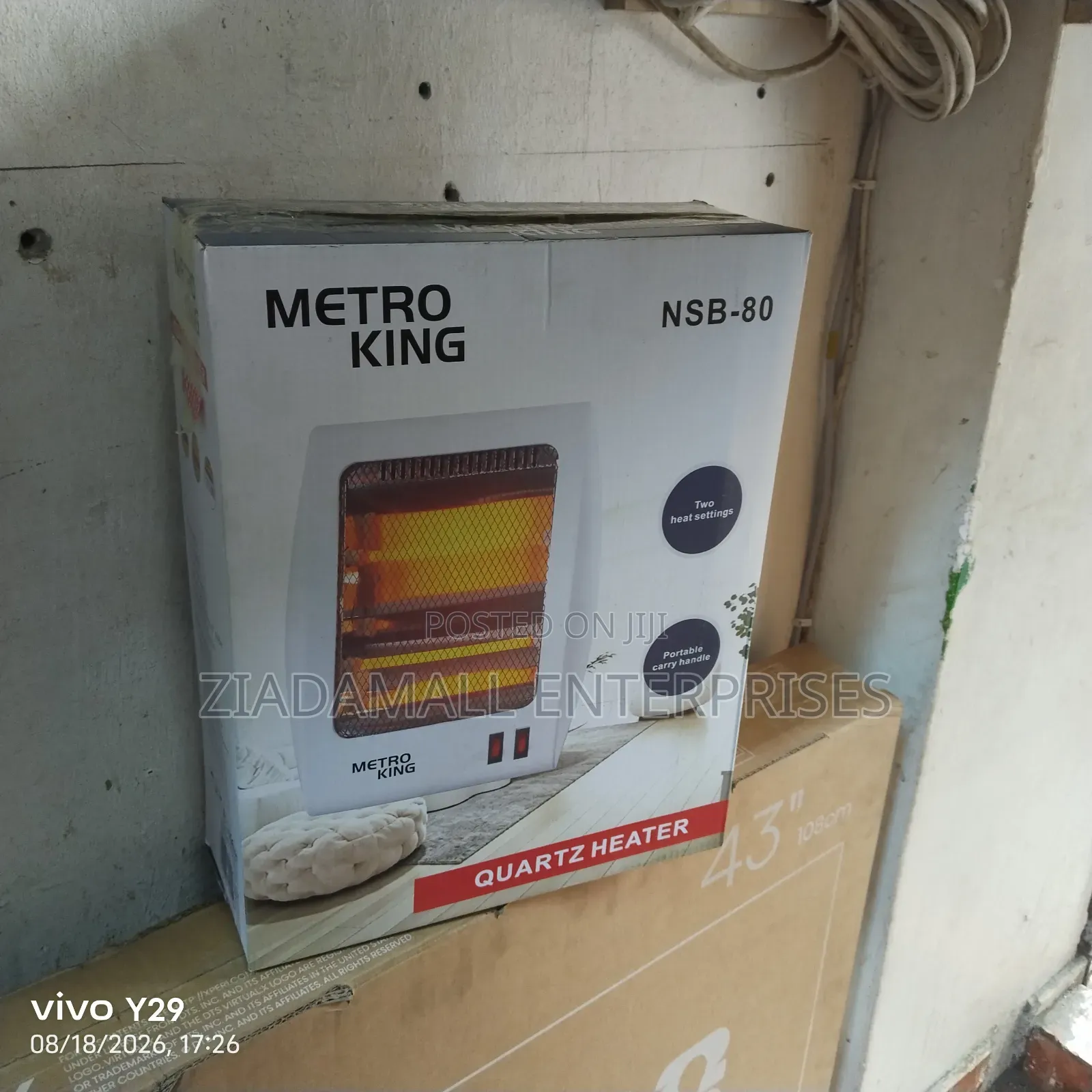 With 2setting Moder Room Heater for Cold Weather
