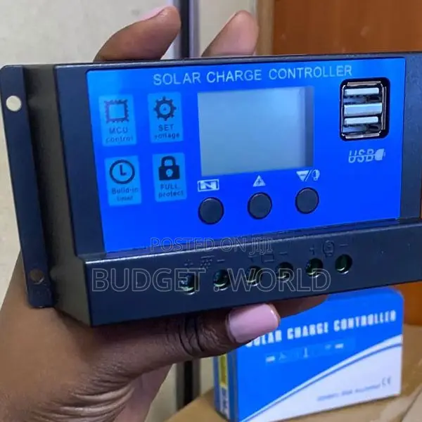 30A Solar Charge Controller PWM Regulator for Off-Grid Systems