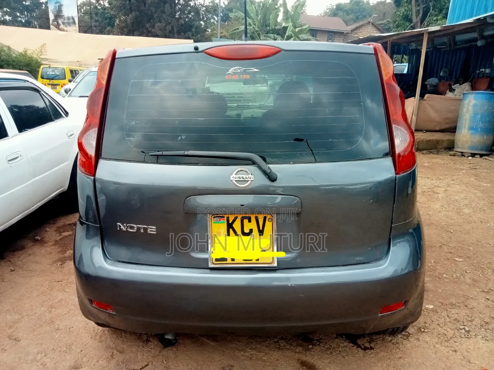 Nissan Note 2012 Gray