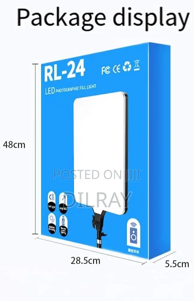 RL-24A LED Photography, Vlog & Content Fill Light