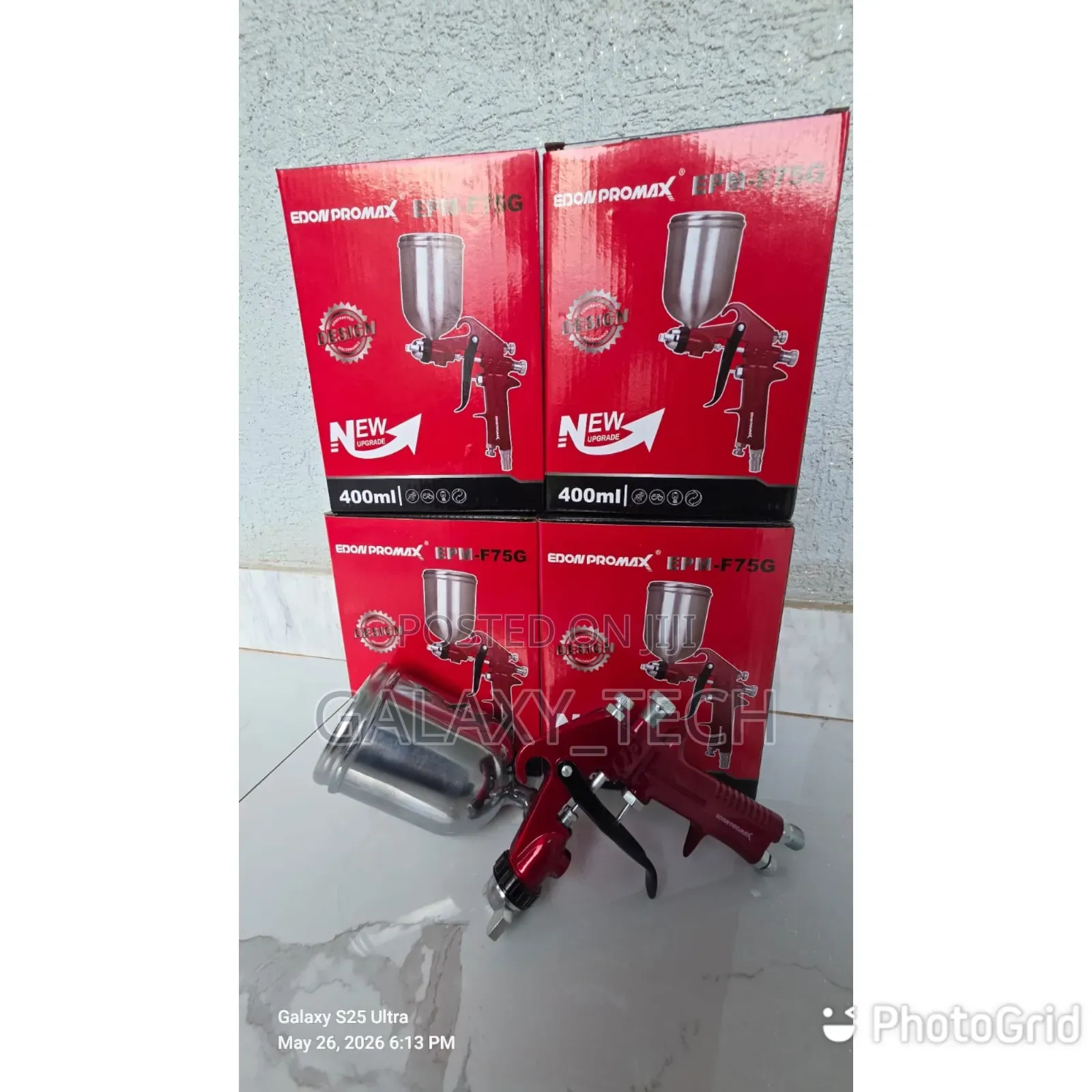 Edon 400ml Epm-F75g Spray Gun