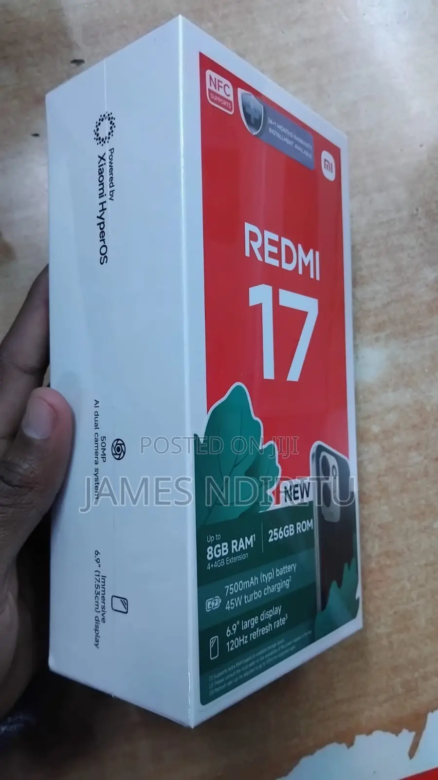 New Xiaomi 17 256 GB Blue