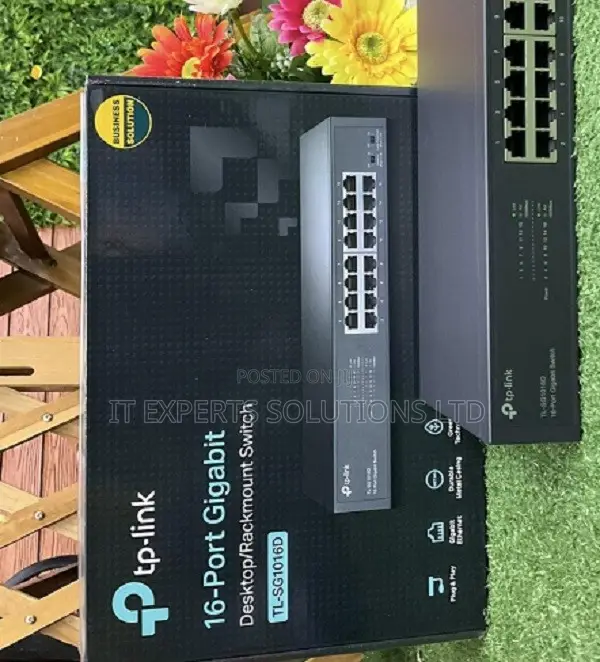 16-Port Gigabit Switch TL-Sg1016D