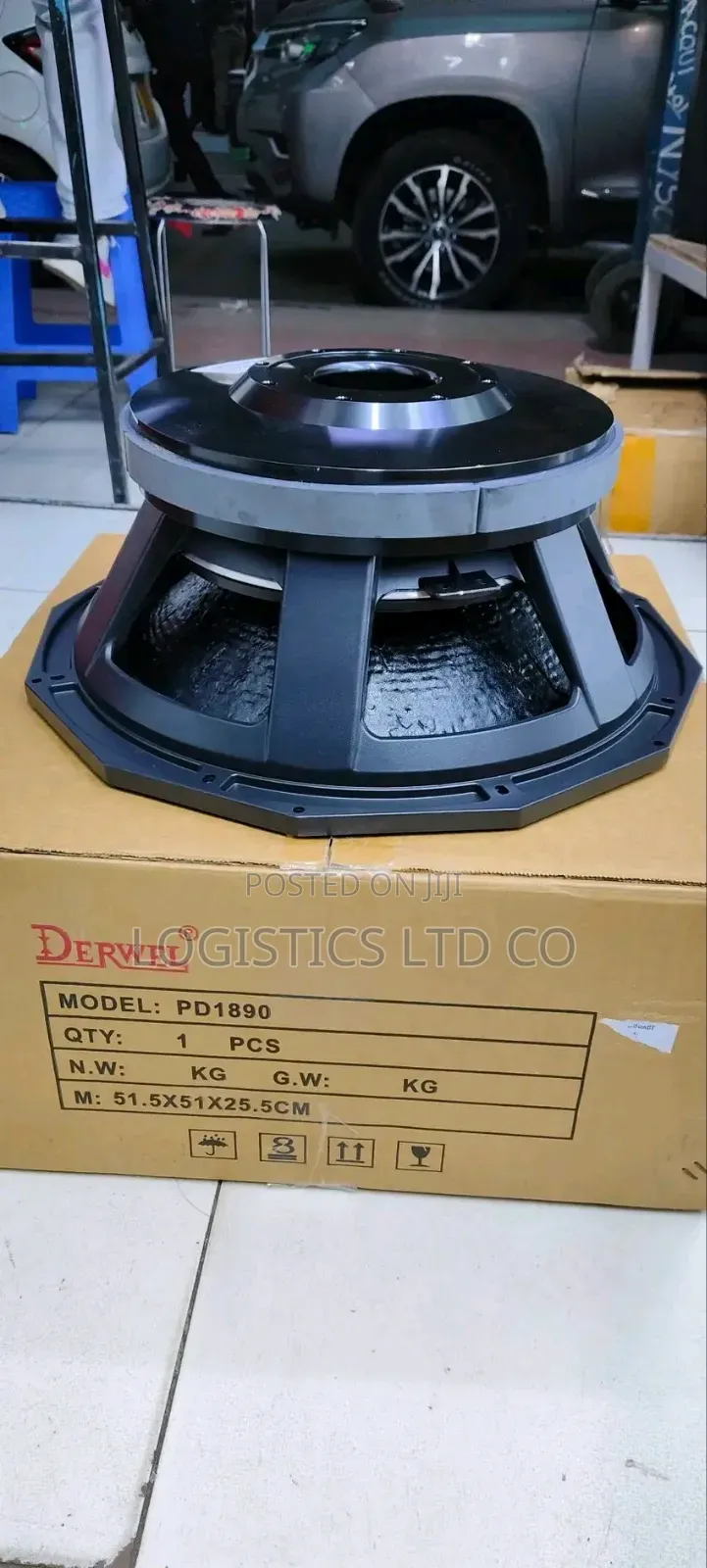 Derwel Pd1890 Professional Bass Speaker