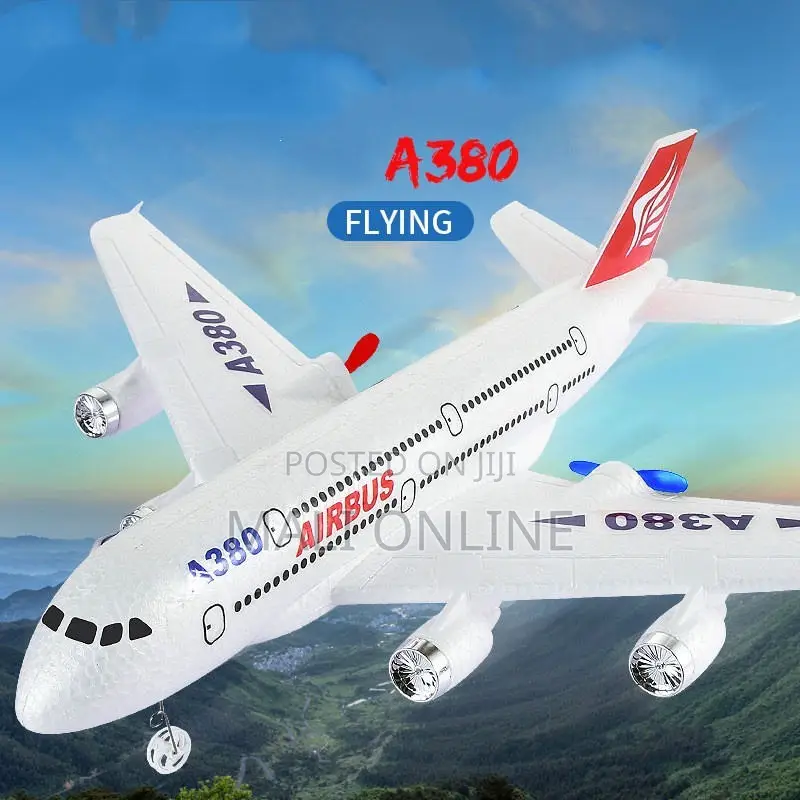 Airbus A380 RC Airplane Remote Control Toy 2.4GHz Fixed Wing Aircraft