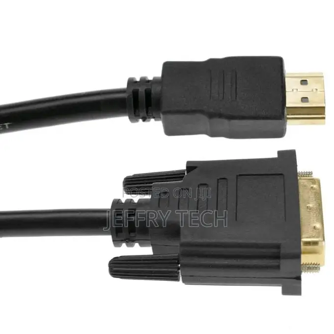 DVI to HDMI Male Cable 1.5 Meters Ethernet