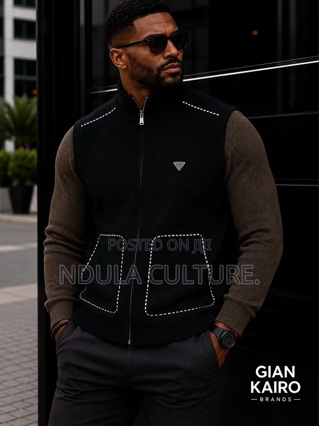 Full Zipper Sweater