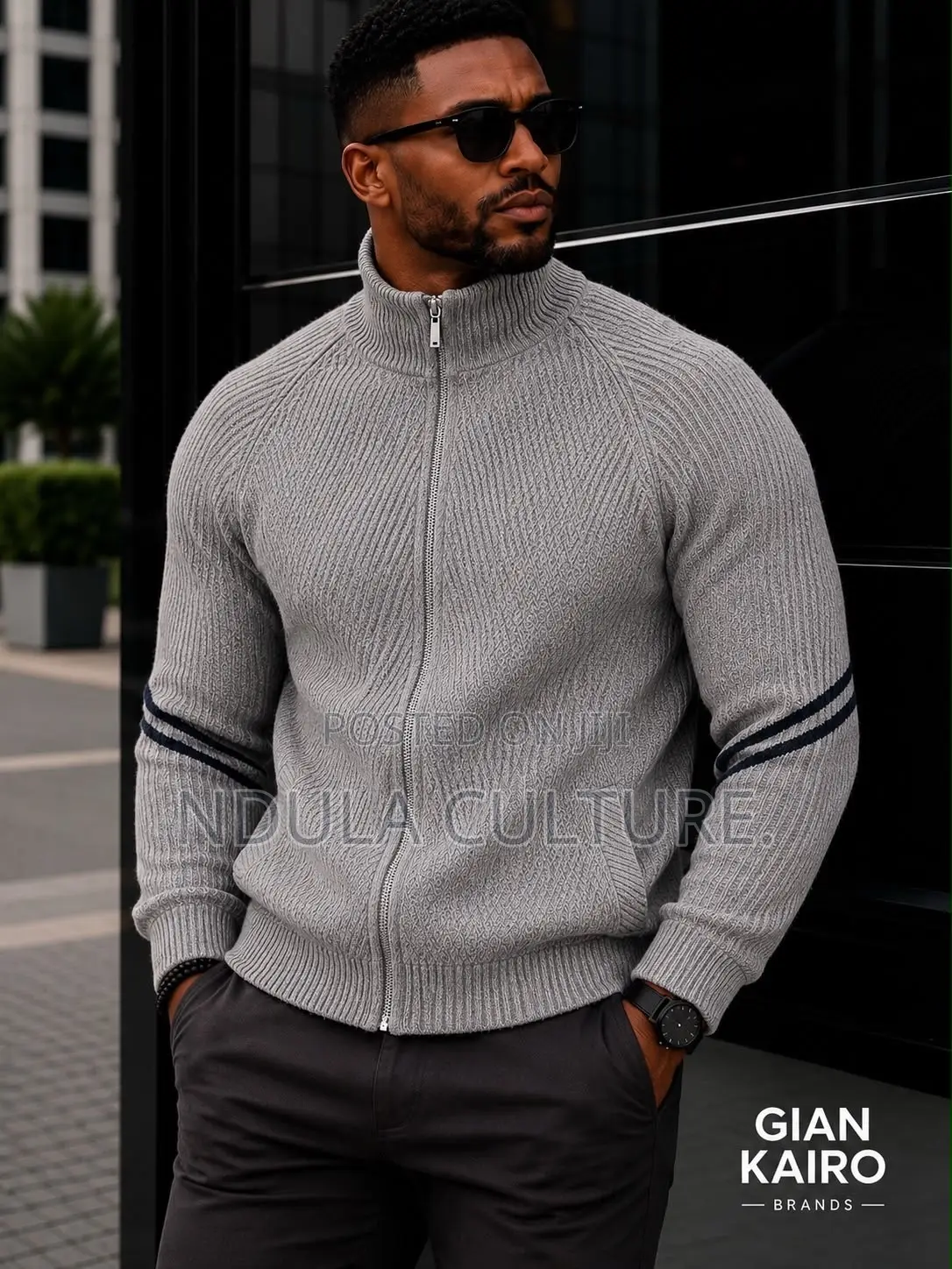 Full Zipper Sweater