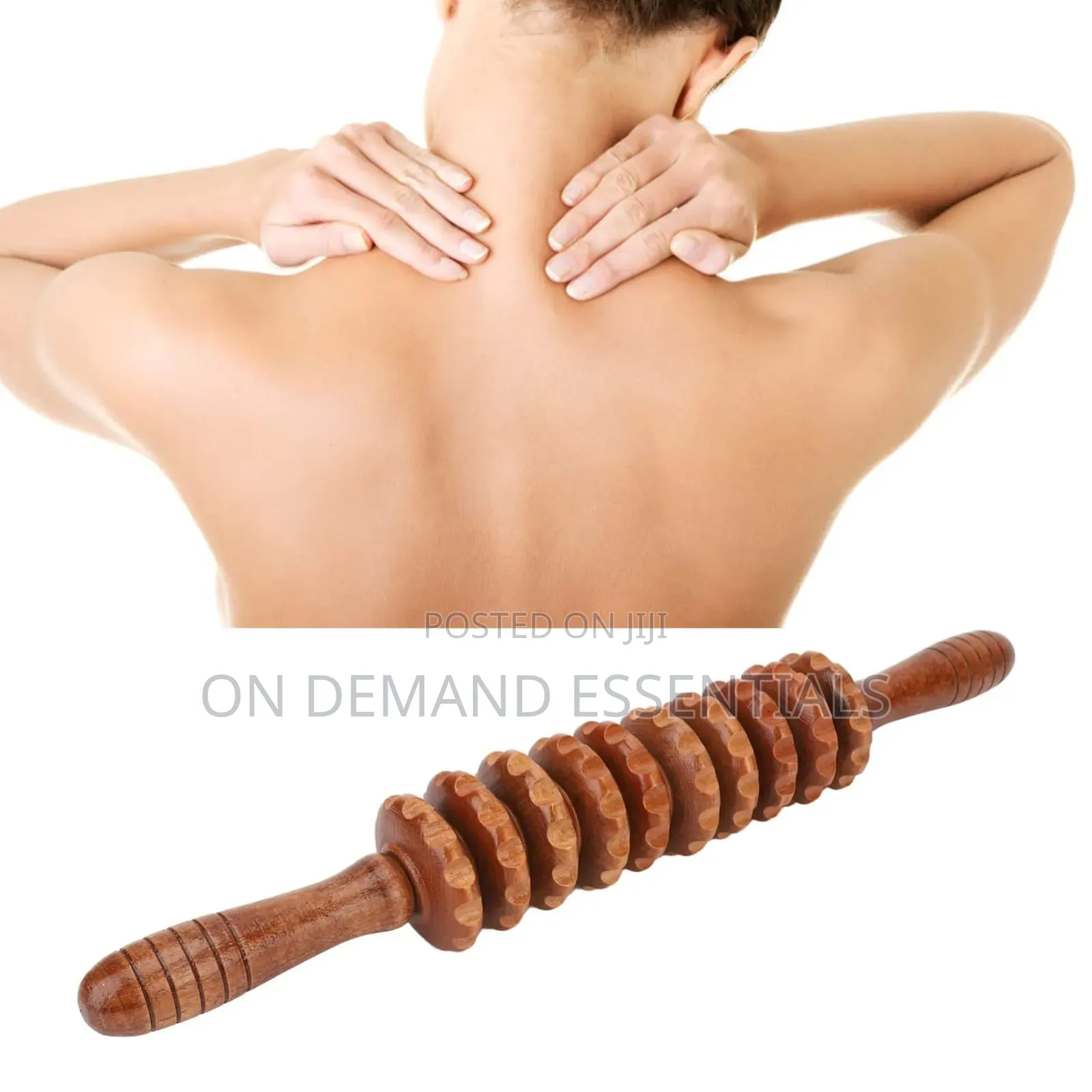 *9 Wheel Massage Wood Therapy Massage Tool