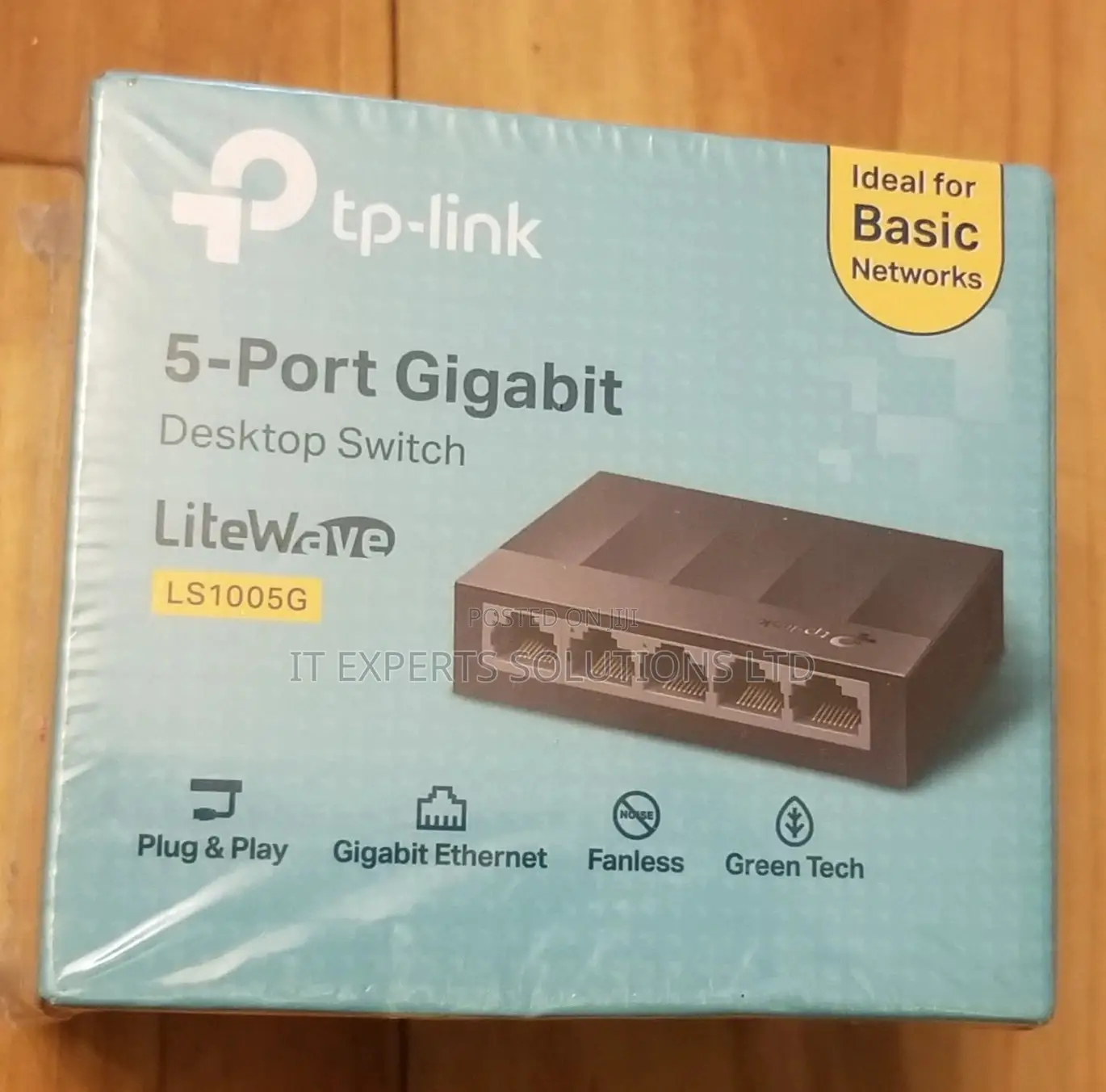 TP-Link LS1005G 5-Port GigabitMbps Desktop Switch