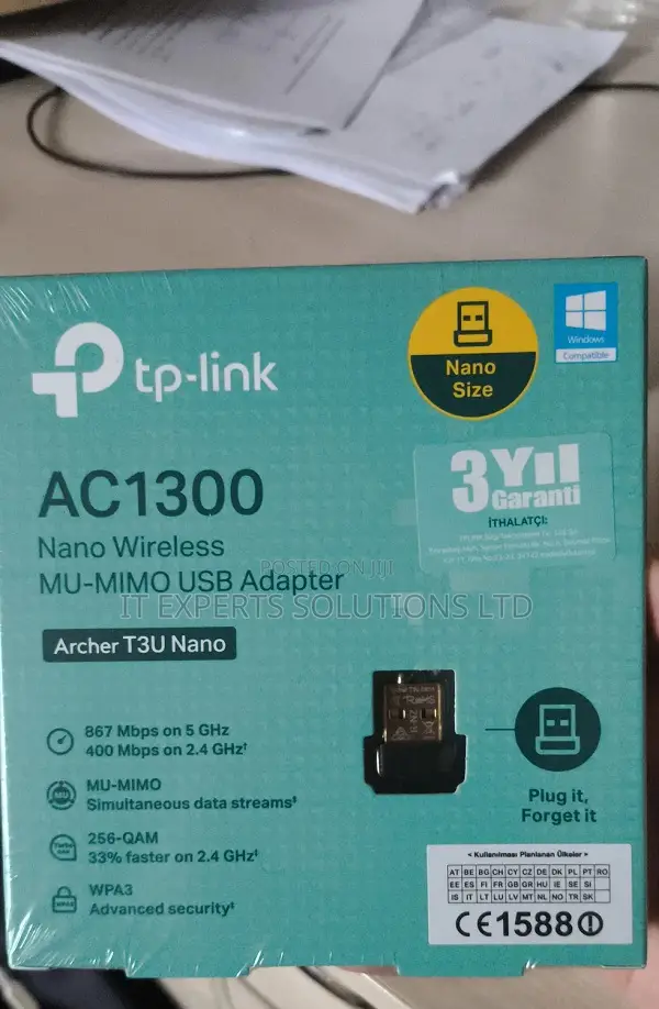 TP-Link Archer T3u Nano Ac1300 Nano Wireless USB Adapter