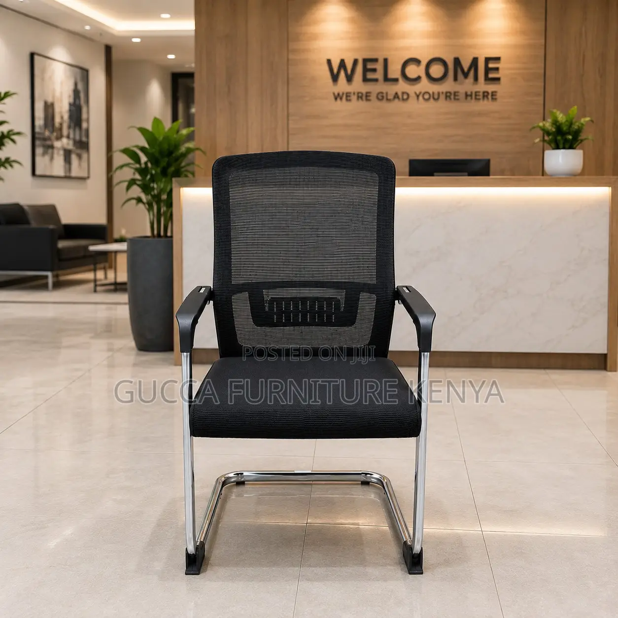 Office Mesh Reception/Conference Chair.