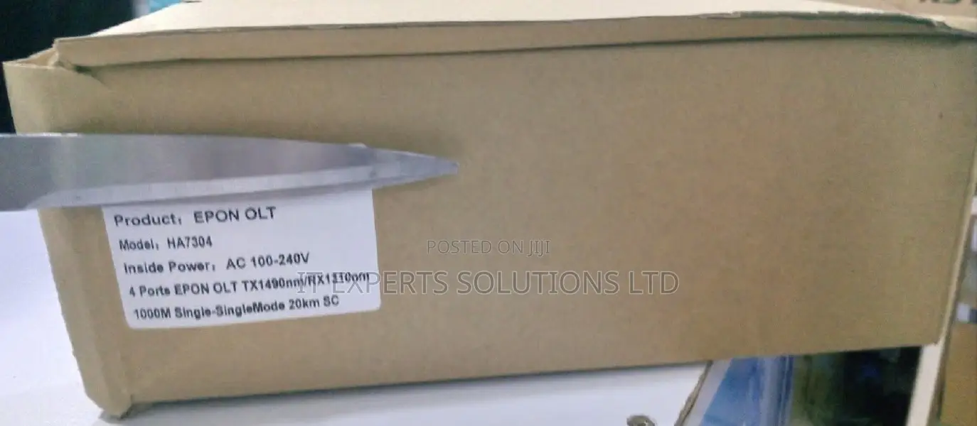 HiOSO 4 Port EPON OLT 256 ONU FTTH Fiber Optic