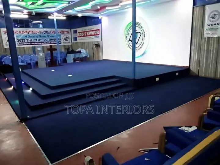 Easy to Clean Delta Wall to Wall Floor Carpets for Church and Office