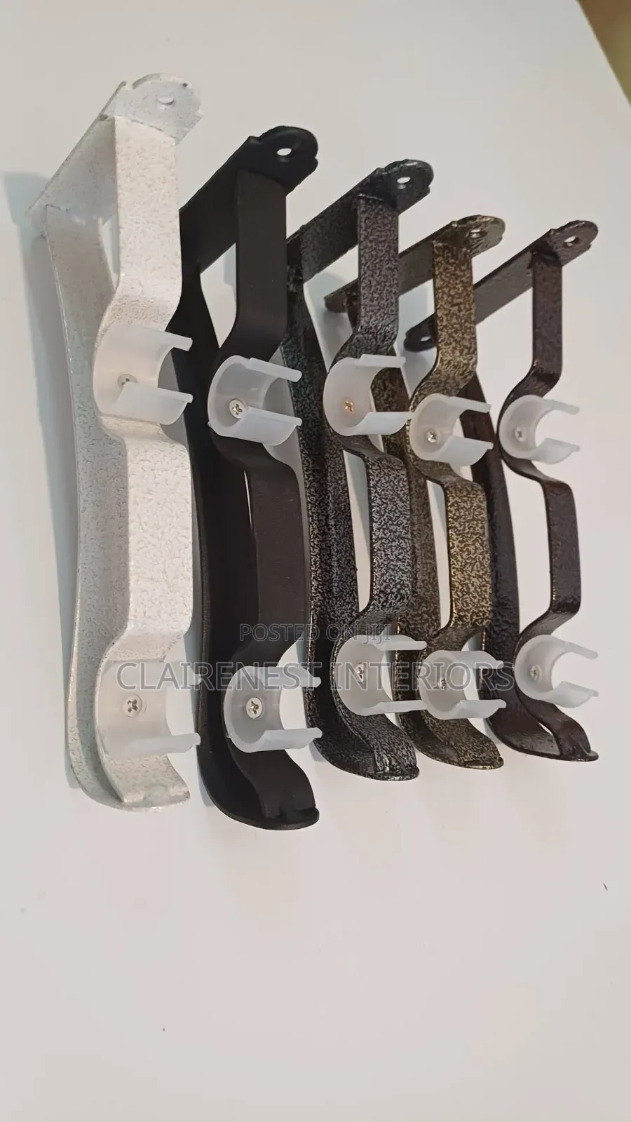 Good Quality, Good Designs Powder Coated Rod Brackets