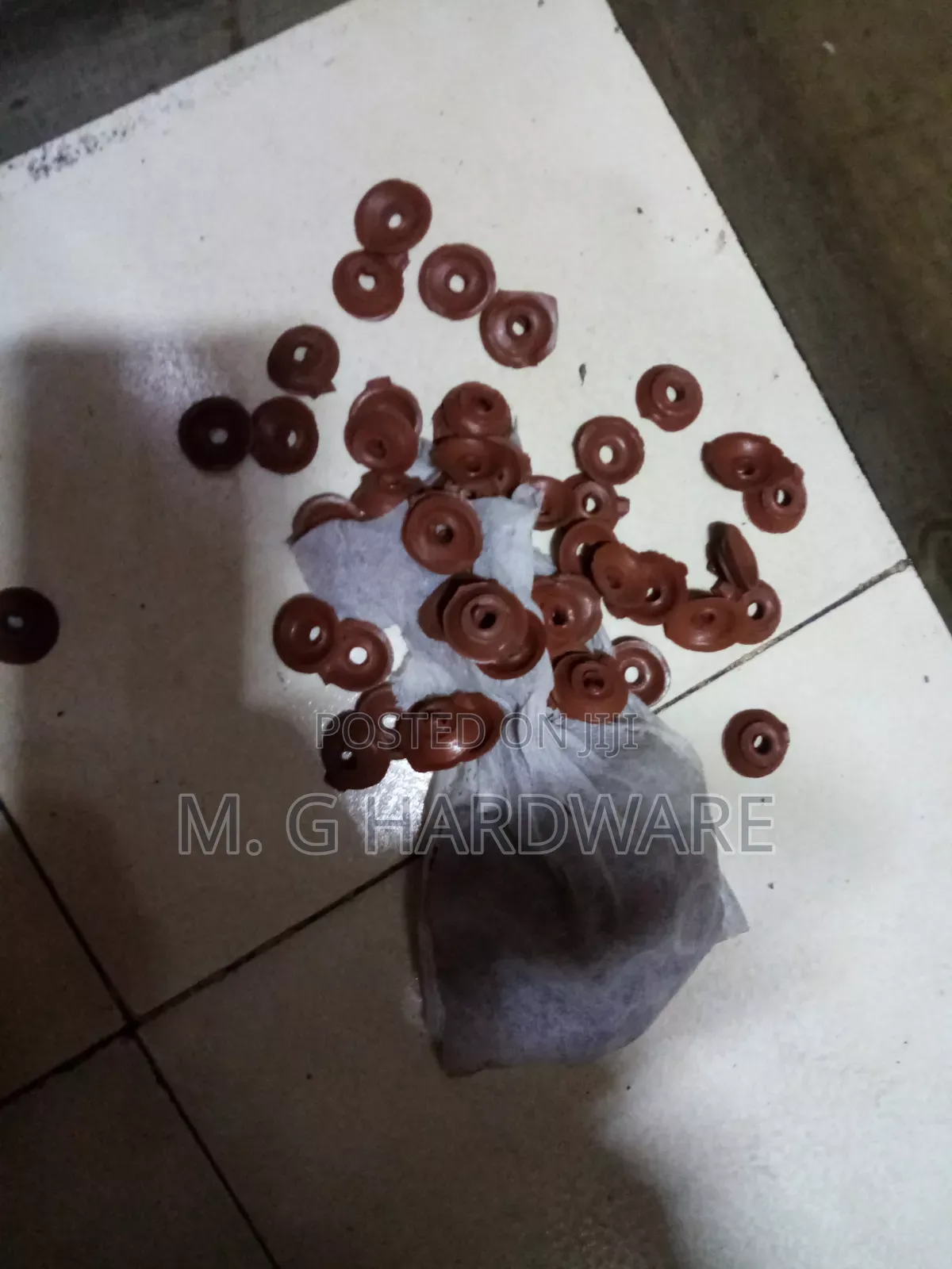 Roofing Washers Maroon