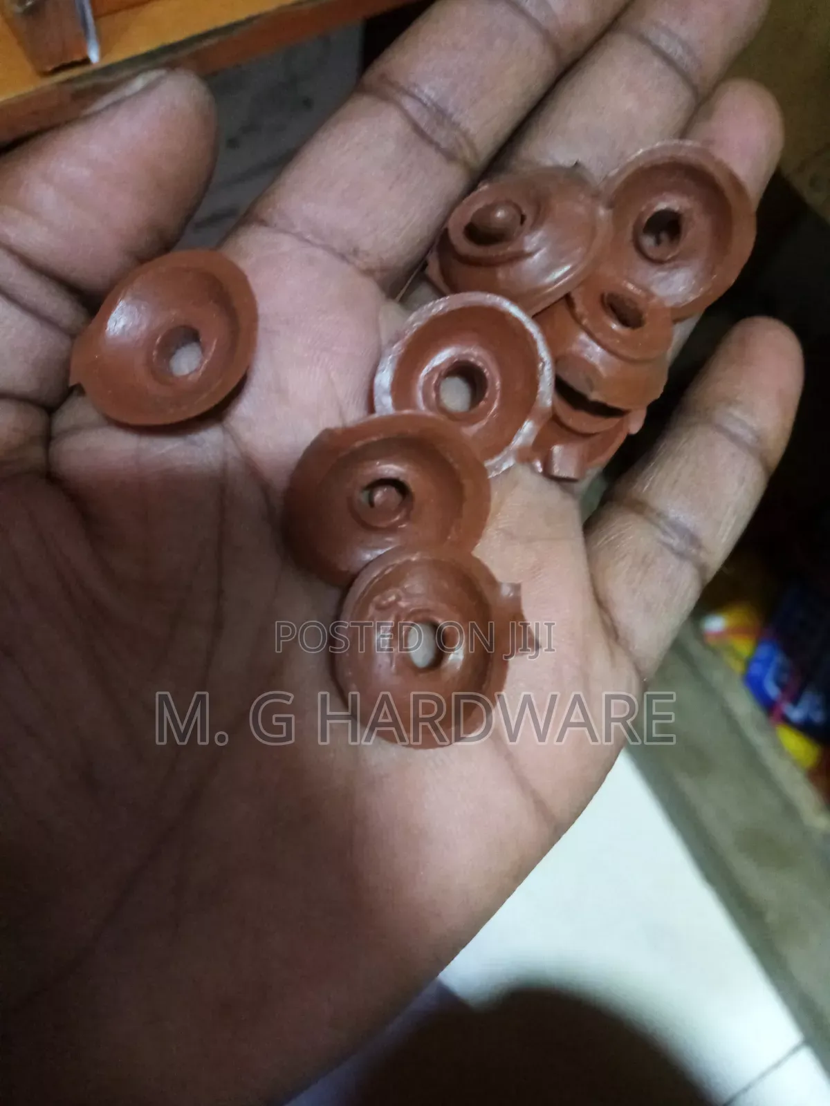 Roofing Washers Maroon