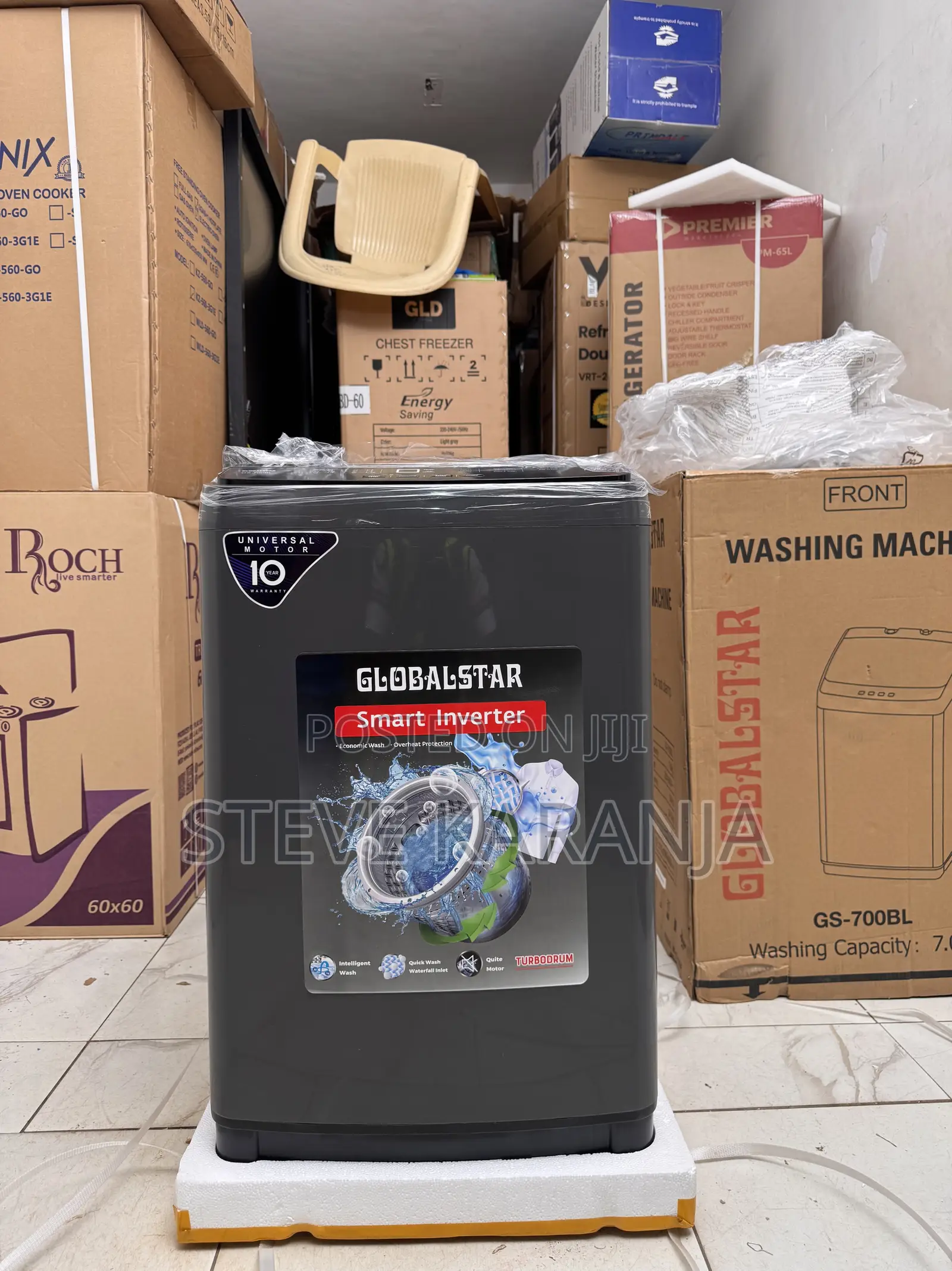 Globalstar 7kg Full Automatic Top Load Washing Machine