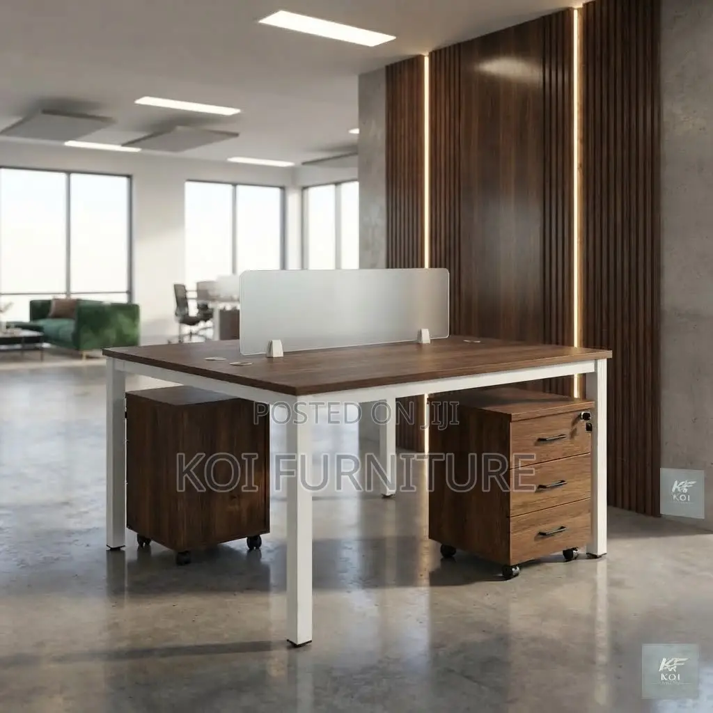Office Workstation; Modern 2-Way Customized Office Workstation