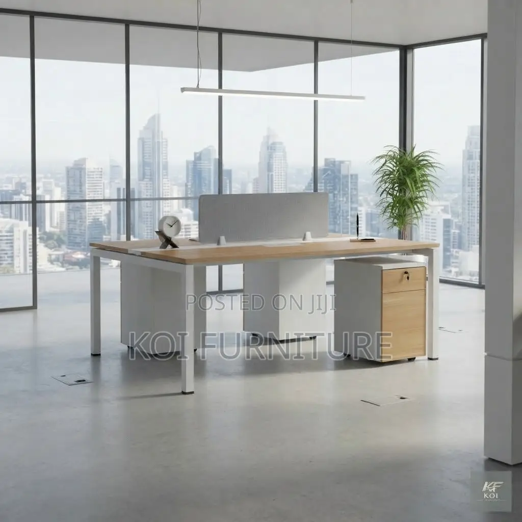Office Workstation; Modern 2-Way Customized Office Workstation