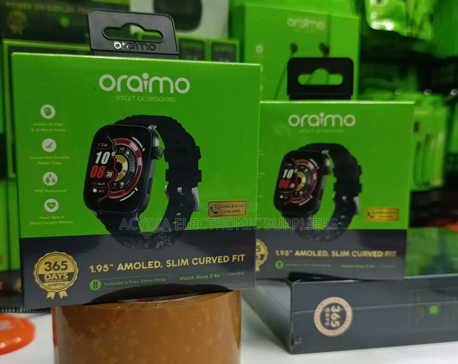 Oraimo Watch Nova 2 Air Ultra-Slim Smart Watch