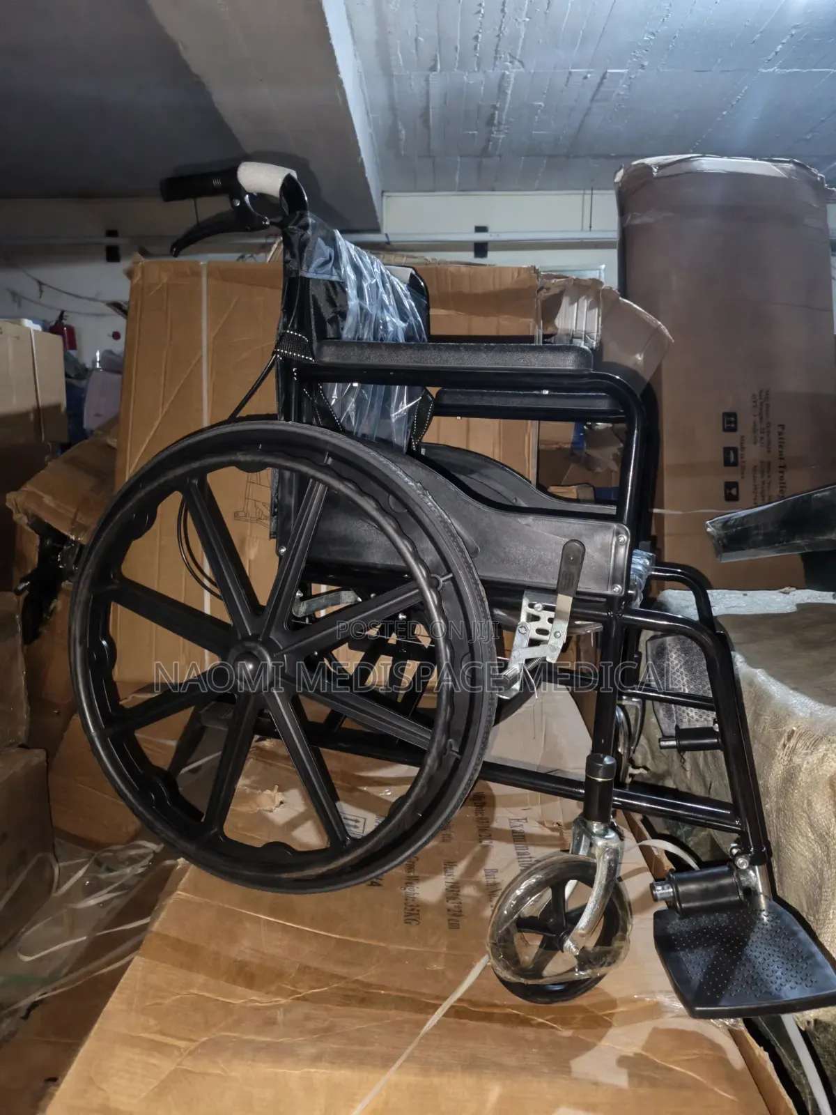 Foldable Standard Wheelchair With Spokes