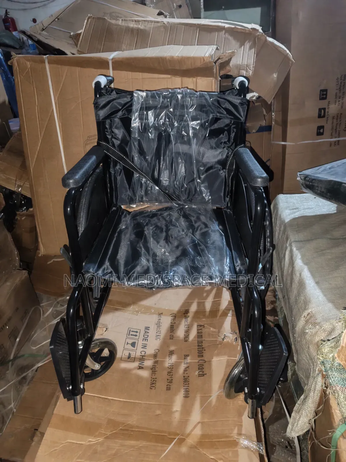Foldable Standard Wheelchair With Spokes