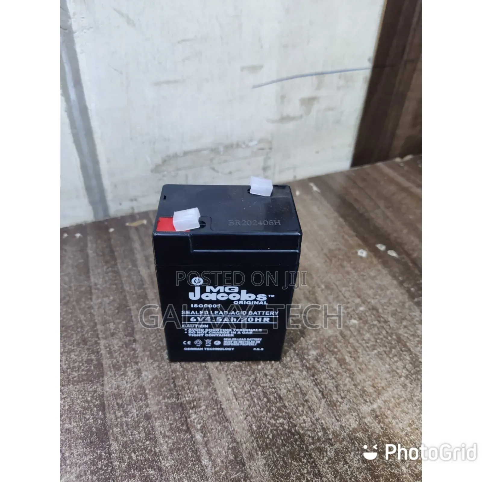 Mg Jacobs 6v 4.5ah Battery