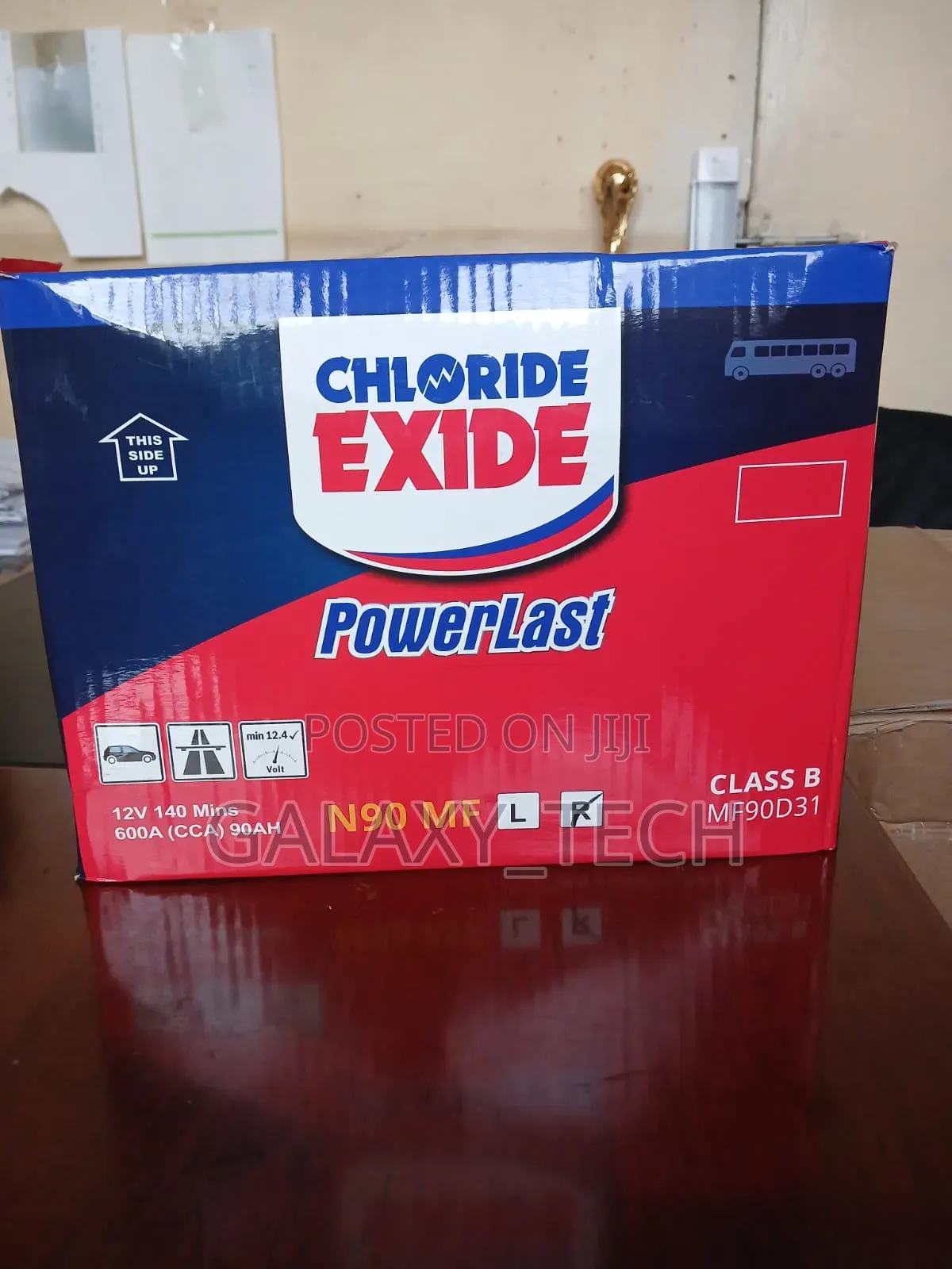 Chloride Exide N90 Mf 90ah Battery