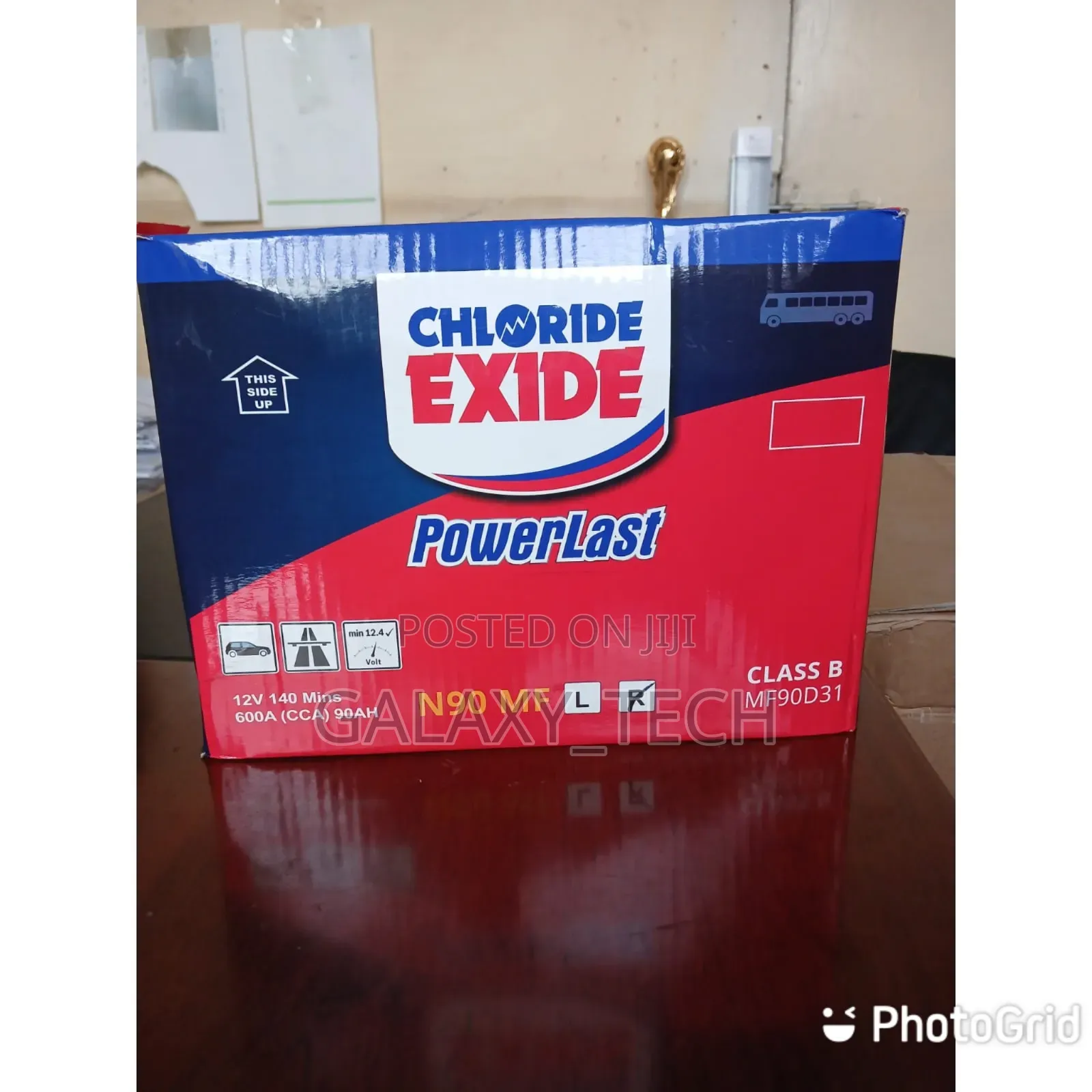 Chloride Exide N90 Mf 90ah Battery