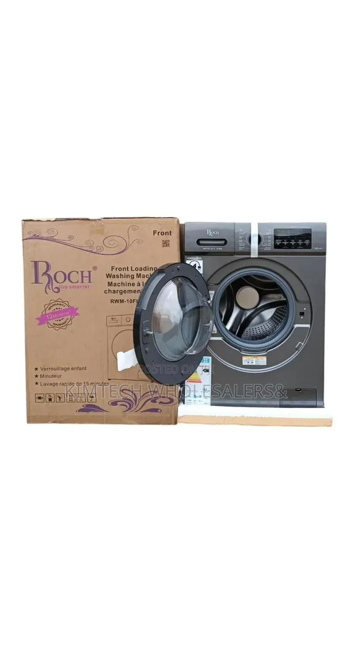 Roch 10/7kg Wash and Dry Front Loading Washing Machine RWDR-10D7-L(S)