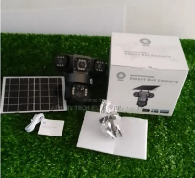 VTS-29 Triple Lens Solar Camera – WiFi V380 Pro