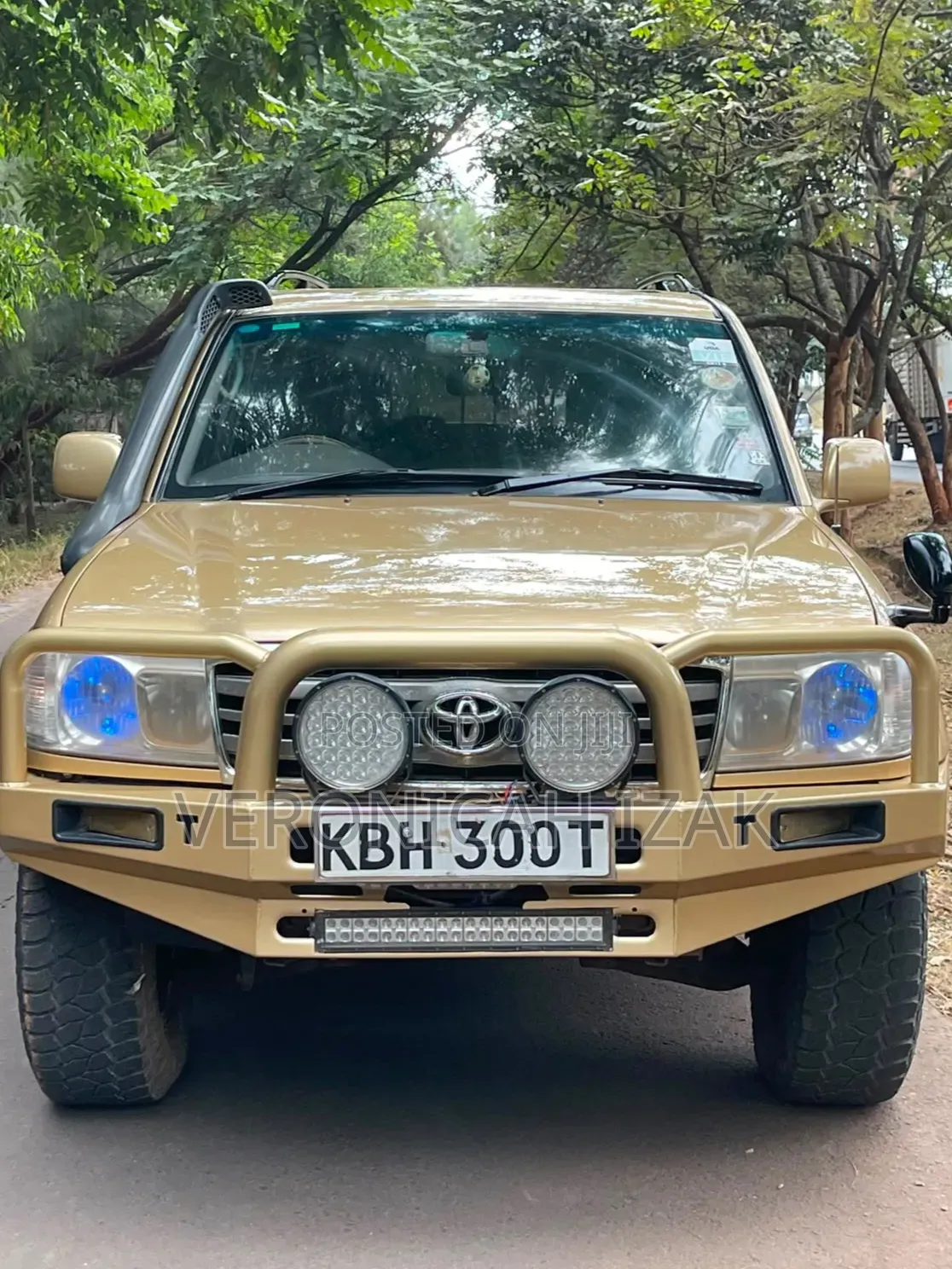 Toyota Land Cruiser 2003 Gold