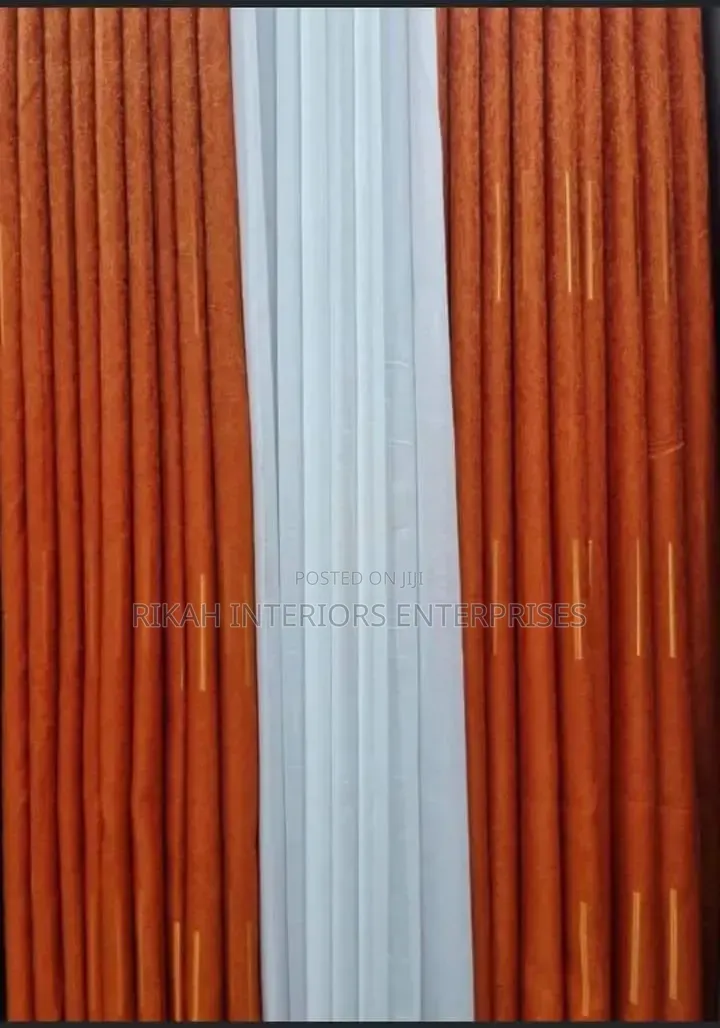 Shades of Orange Quality Curtains