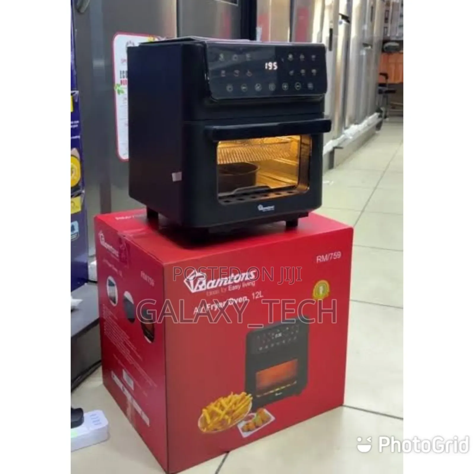 Ramtons 12l Air Fryer Oven Rm/759