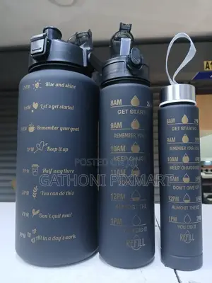 3 in 1 Water Bottles Available