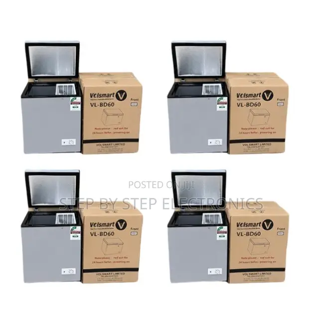 Low Maintenance 60L Litre Volsmart Chest Freezer Deep Freezers