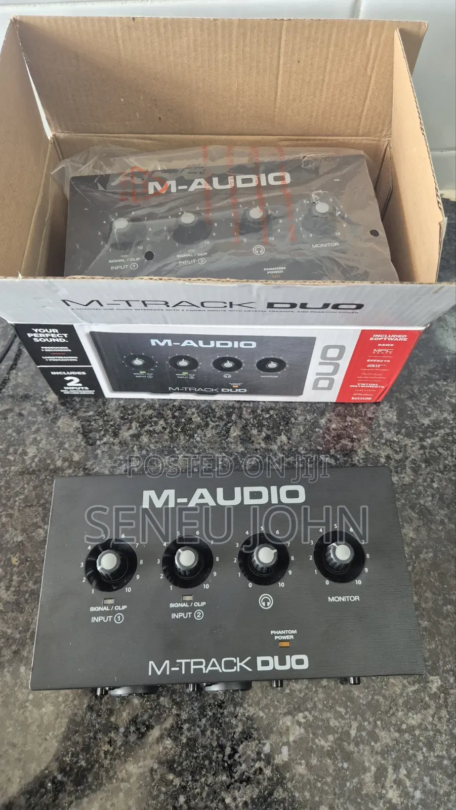 M-Audio Mtrack Duo (2 Channel in 2 Out) Audio Interface