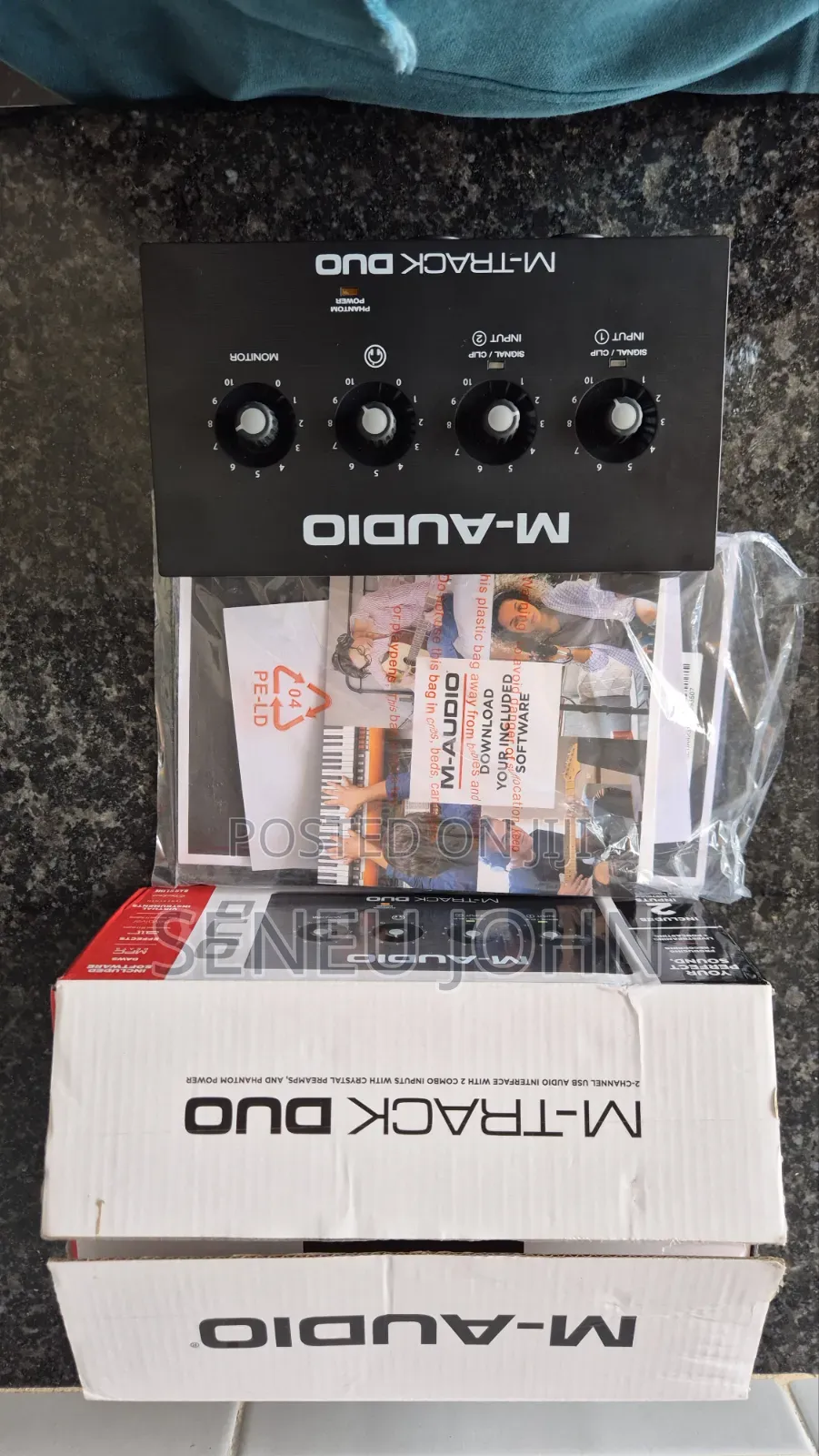 M-Audio Mtrack Duo (2 Channel in 2 Out) Audio Interface