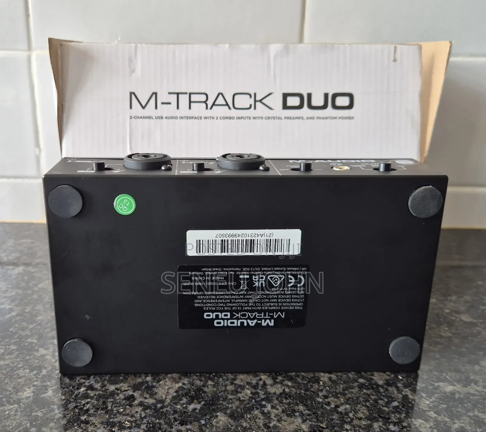 M-Audio Mtrack Duo (2 Channel in 2 Out) Audio Interface