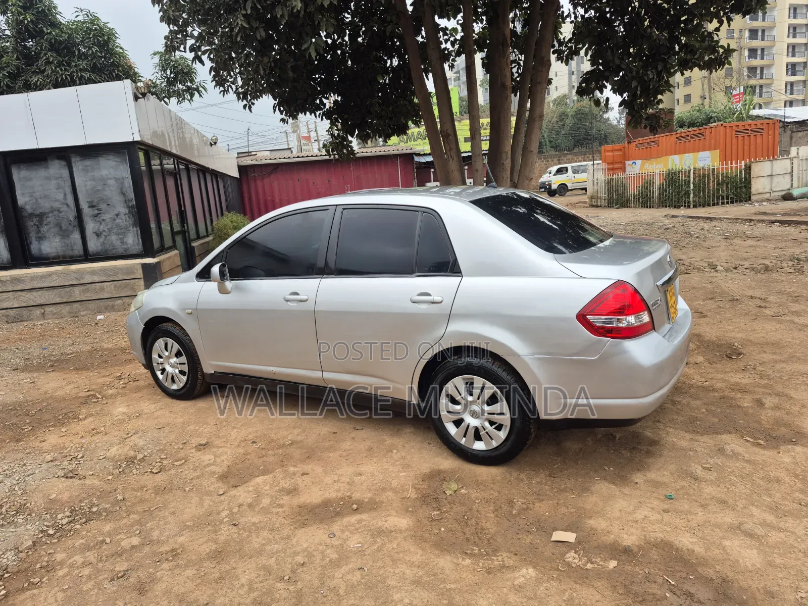 Nissan Tiida 2007 Silver