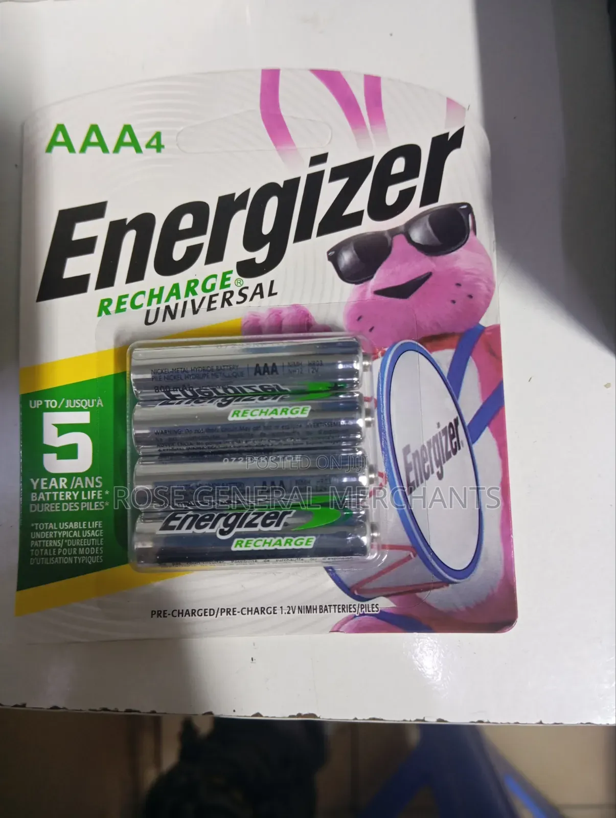 Enargizer Rechargeable Battery